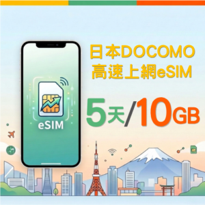 Docomo eSM-5Days/10GB