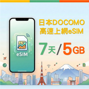 Docomo eSM-7Days/5GB