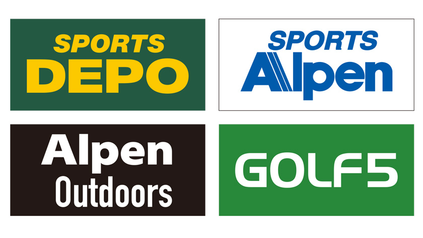 Sports Depo，GLOFS，AlpenOutdoors，Sport Alpen Logo